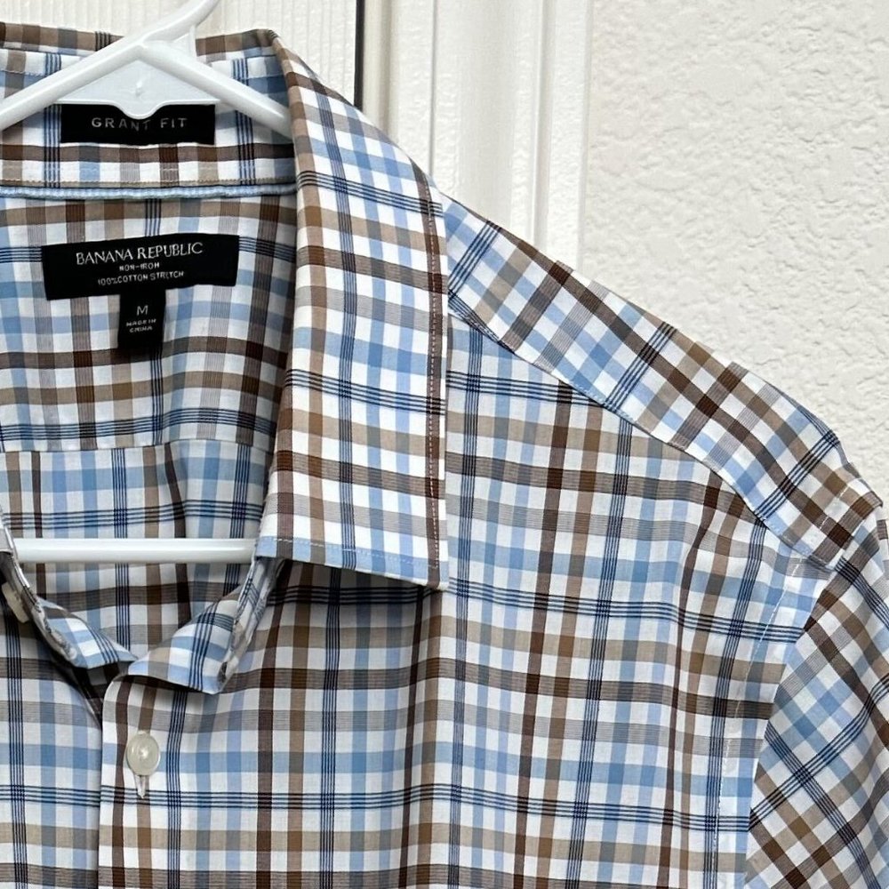 Banana Republic - Non-Iron Stretch Dress Shirt - Grant Fit